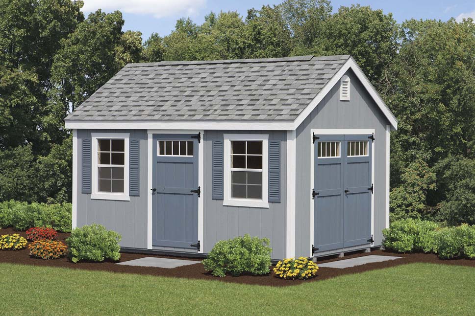 Colonial Sheds (8' to 14' Wide) Sheds, Garages